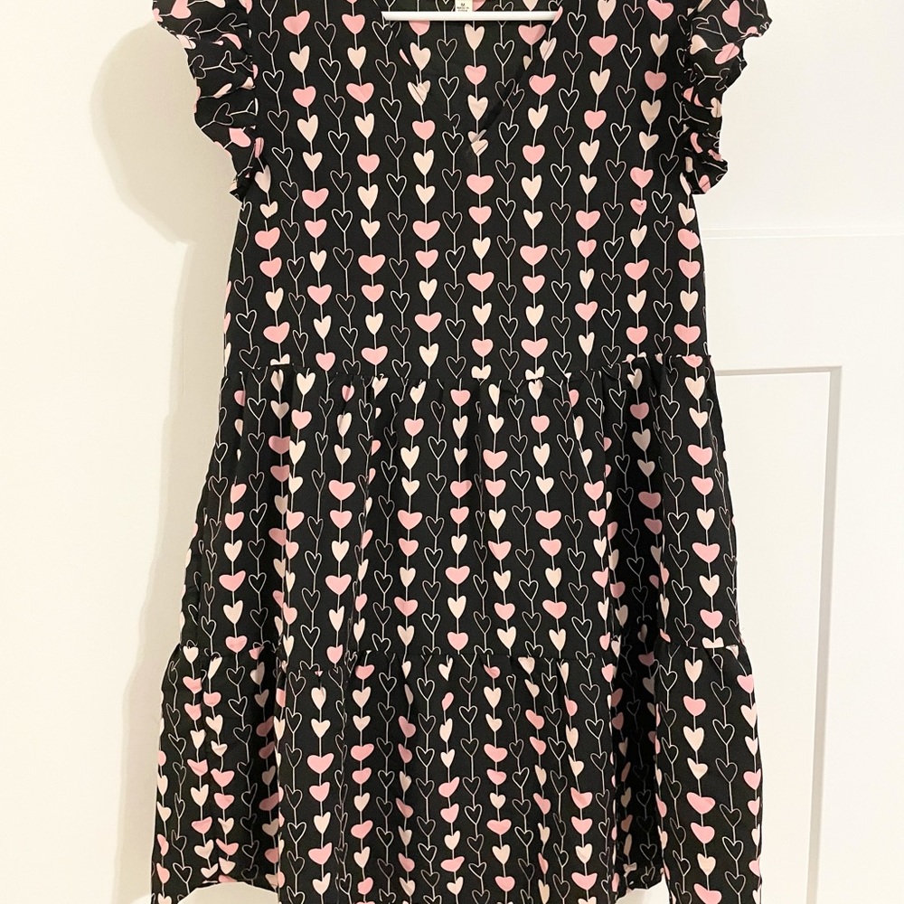 Dress w/Heart Pattern - MEDIUM